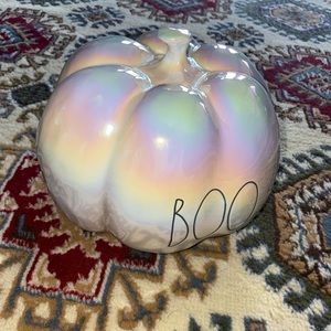 Rae Dunn Holographic Pumpkin